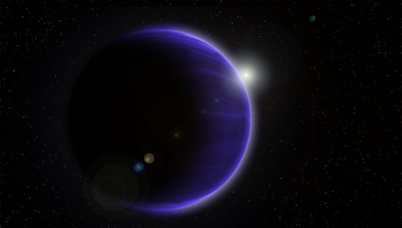Alien-looking Planet